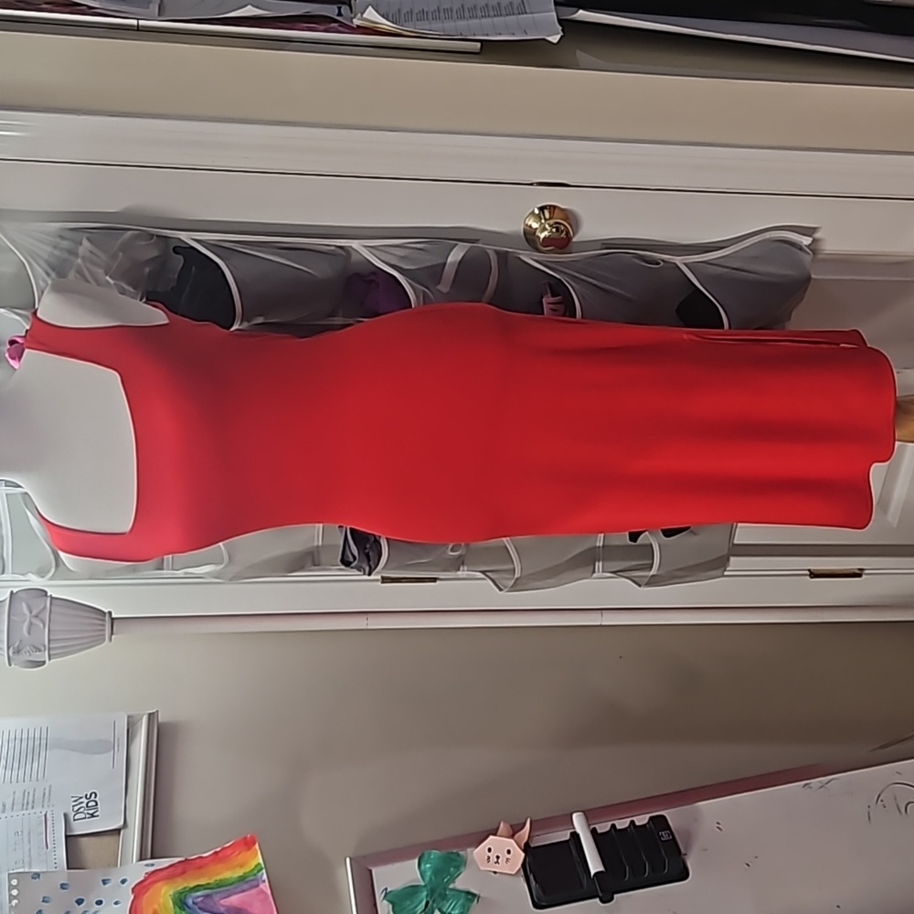 Anistar Red Dress